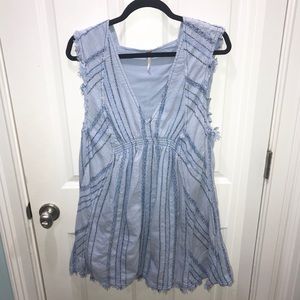 Free People Blue Dress